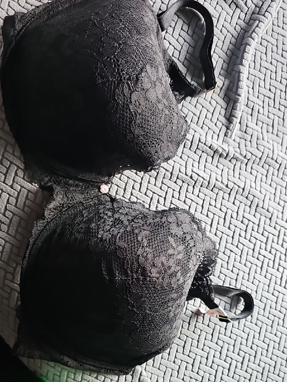 Victoria's Secret Black Lace Underwire Bra